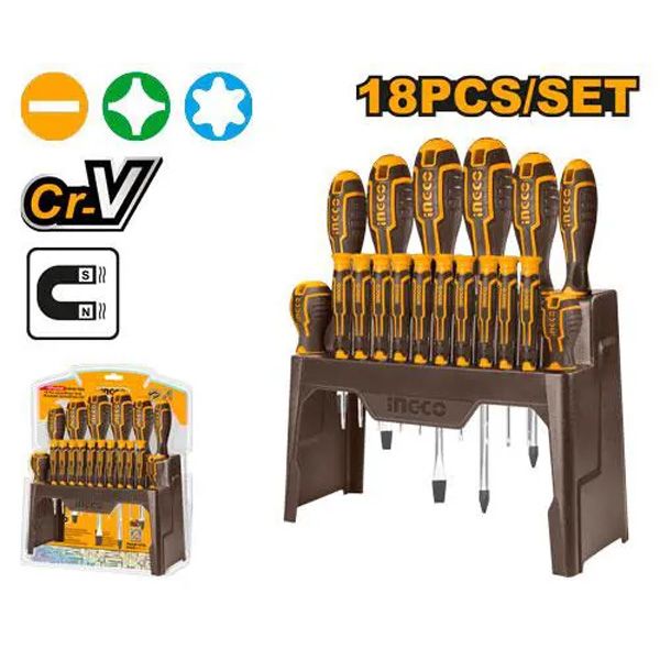 Bộ 18 tua vít Ingco HKSD1828