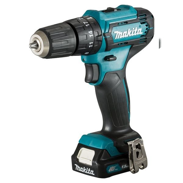 Máy khoan búa và vặn vít dùng pin 12V max Makita HP333DSYE