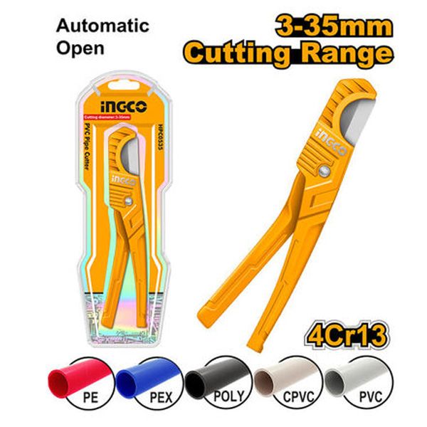 Kéo cắt ống nhựa PVC 3-42mm Ingco HPC0535