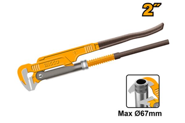 Cờ lê mở ống 90 độ hạng nặng Thụy Điển 2 Inch Ingco HPW04021