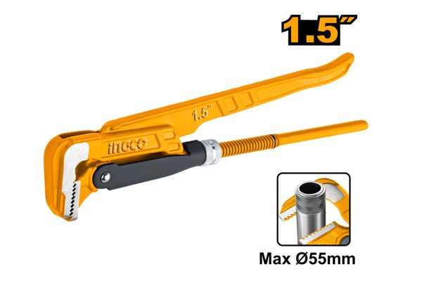 Cờ lê mở ống 90 độ hạng nặng Thụy Điển 1.5 Inch Ingco HPW04151