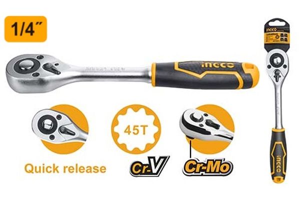 Cần tự động 1/4 inch Ingco HRTH0814