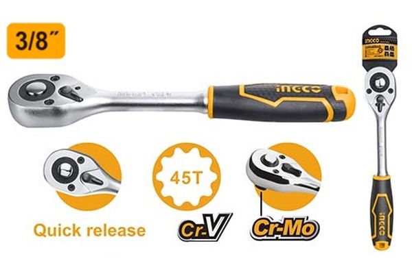 Cần tự động 3/8 inch Ingco HRTH0838