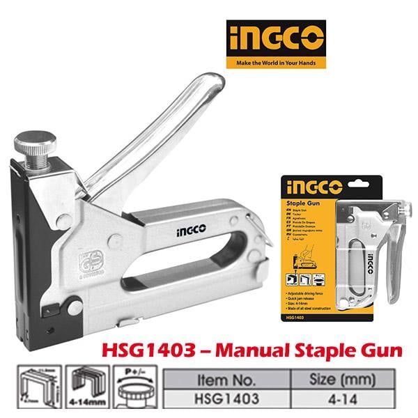 Dụng cụ bấm đinh ghim 4-14mm Ingco HSG1403