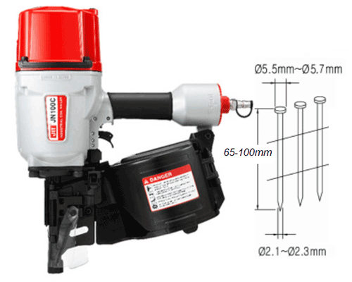  Súng bắn đinh cuộn JITOOL JN100C 