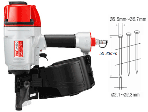  Súng bắn đinh cuộn JITOOL JN80C 