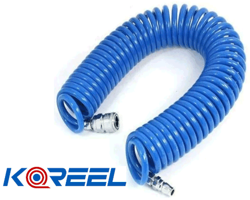  12m Dây hơi xoắn Koreel dẫn khí nén 5x8mm Hàn Quốc 