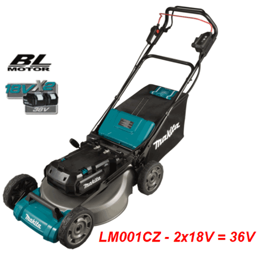 Máy cắt cỏ đẩy dùng 2 pin 18V Makita LM001CZ