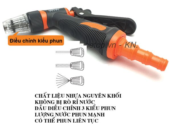 Vòi xịt nước 1 tia có tăng áp CENTURY LU-XN1TANG