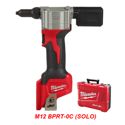  Máy rút rive dùng pin 12V Milwaukee M12 BPRT-0C (bare) 