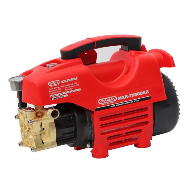 Máy rửa xe cao áp 2.5KW màu đỏ Oshima MXR-JZ900A2
