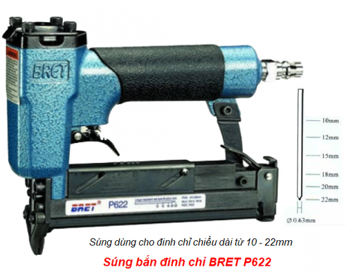Súng bắn đinh chỉ BRET P622