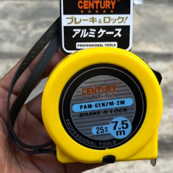 Thước kéo Nhật 7.5m thường CENTURY PAM-CEN7M-T