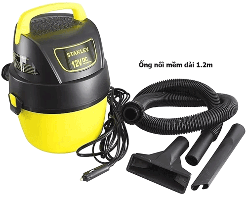 Máy hút bụi dùng cho ô tô, nguồn điện 12V DC Stanley SL18125DC