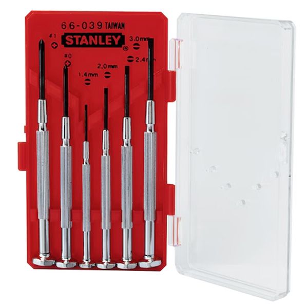Bộ tua vít cán sắt 6 cái Stanley STHT66039-8