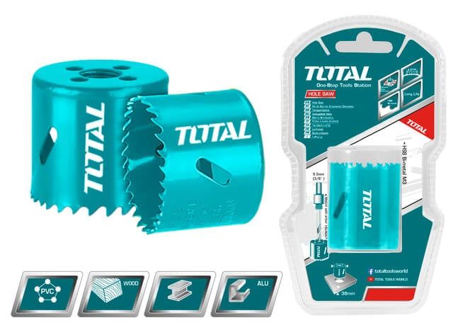Mũi khoét kim loại 46mm Total TAC410461