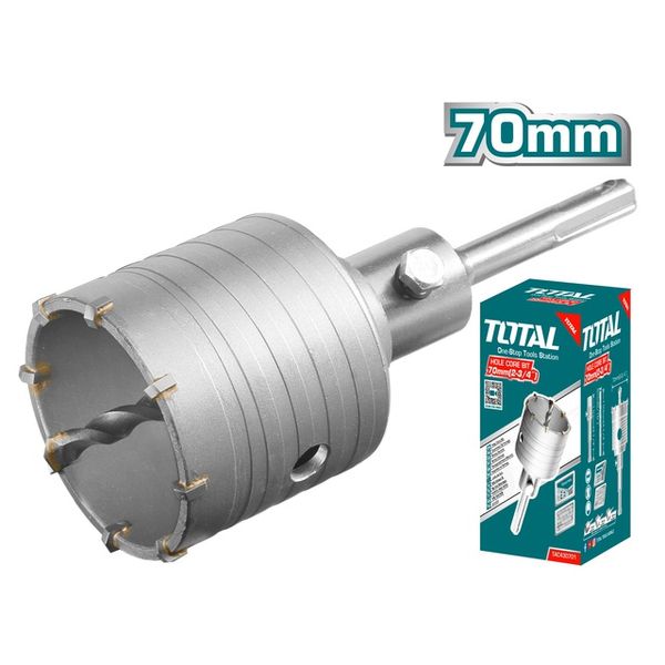 Mũi khoan lỗ tường 70mm Total TAC430701
