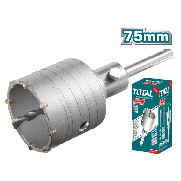 Mũi khoan lỗ tường 75mm Total TAC430751