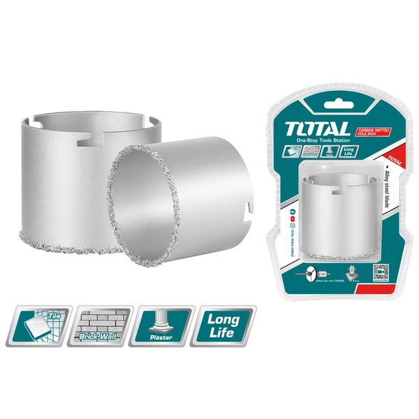 Mũi khoét lỗ tường 43mm Total TAC440431