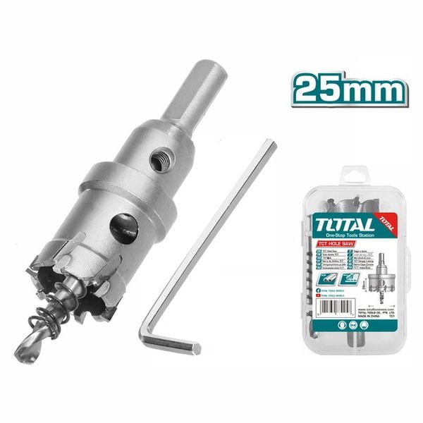 Mũi khoét lỗ TCT 25mm Total TAC48251