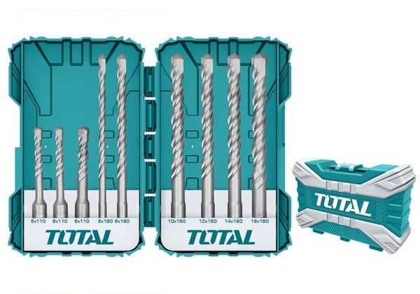 Bộ 9 mũi khoan đầu gài Total TACSDL30901