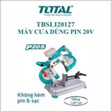  Máy cưa vòng dùng pin 20V Total TBSLI20127 