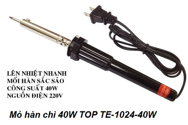 Mỏ hàn chì 40W TOP TE-1024-40W
