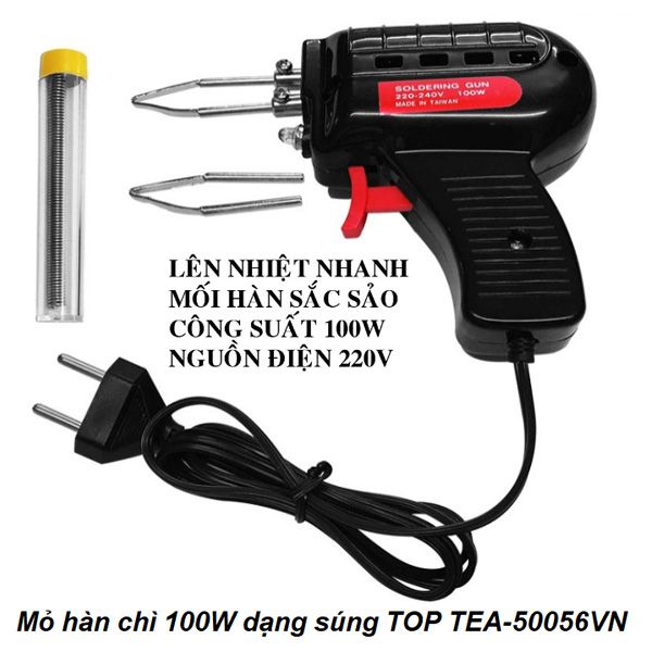  Mỏ hàn chì 100W dạng súng TOP TEA-50056VN 