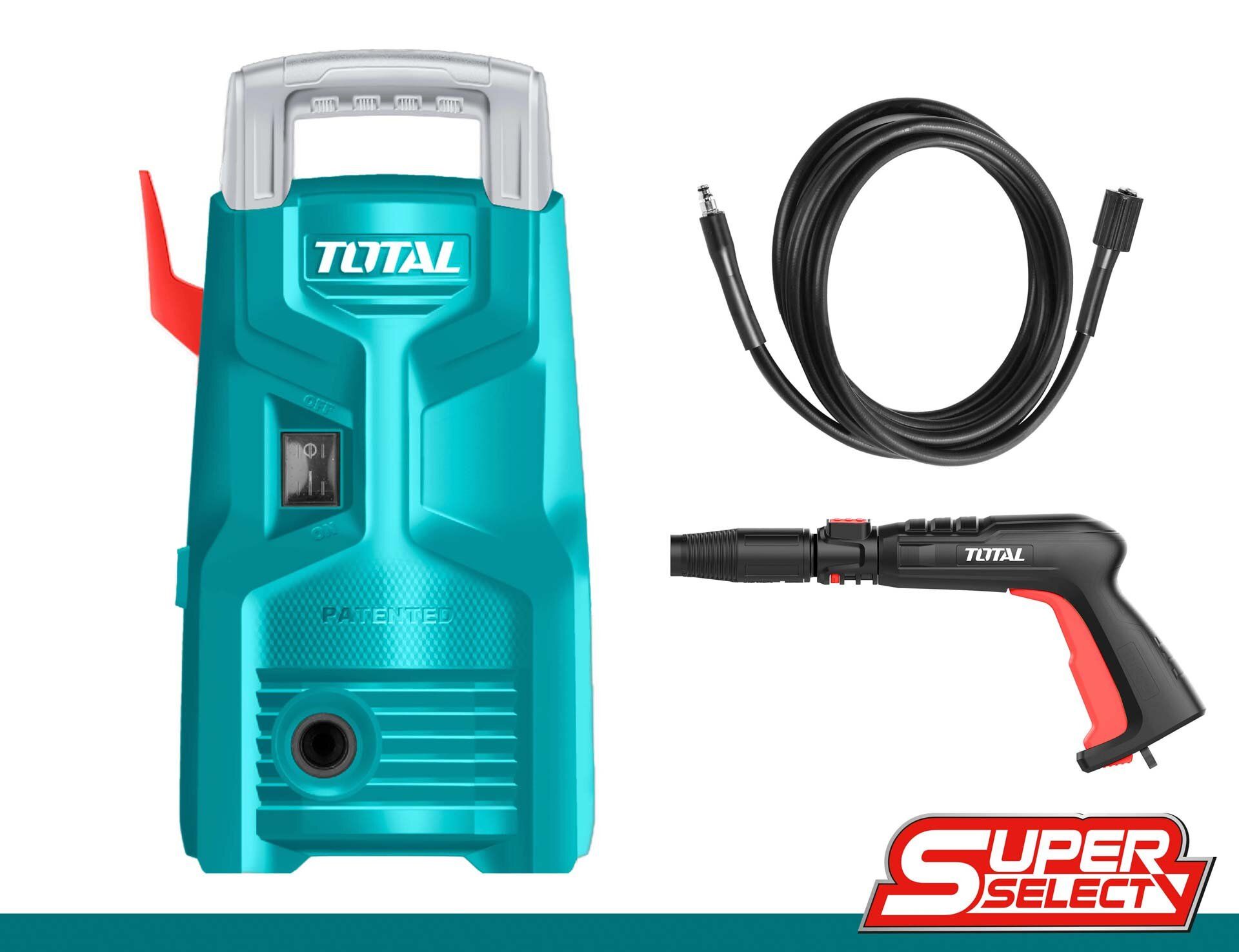 Máy xịt rửa cao áp 1200W/ 90Bar Total TGT113026