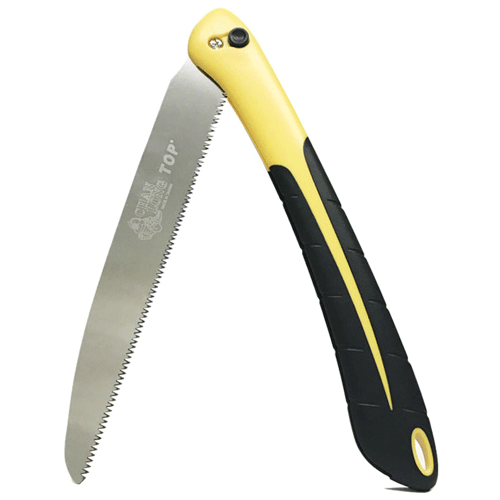 Cưa xếp cán đen vàng lưỡi dài 250mm chuyên cưa kiểng TOP TH-250B-9T