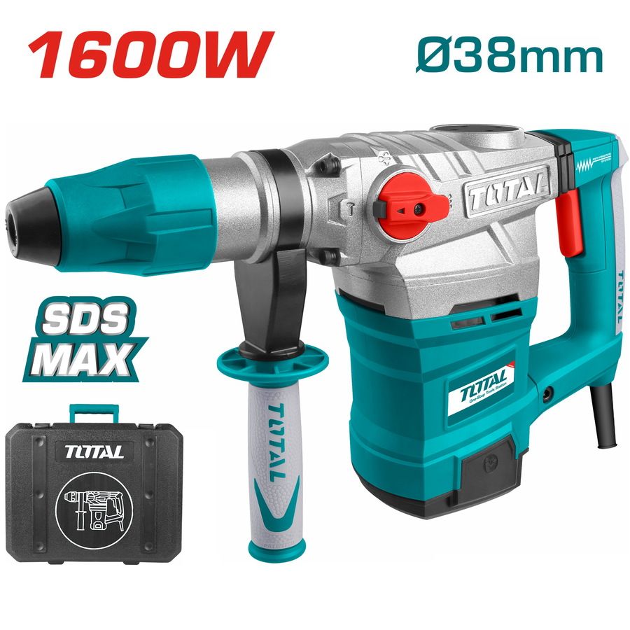 Máy khoan bê tông SDS Max 1600W Total TH116386