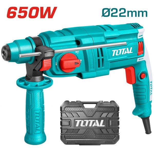Máy khoan bê tông 3 chức năng 650W Total TH306236