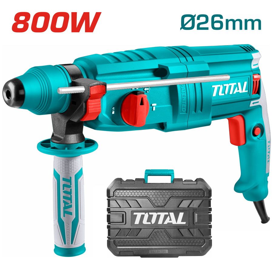  Máy khoan bê tông 3 chức năng 800W Total TH308268 