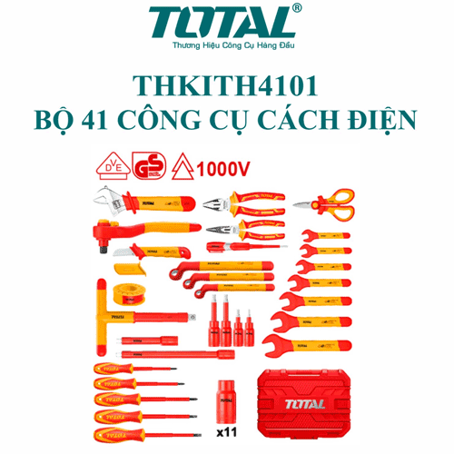  Bộ 41 công cụ cách điện Total THKITH4101 