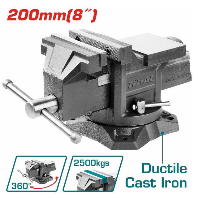 Ê tô kẹp 8 Inch Total THT6186