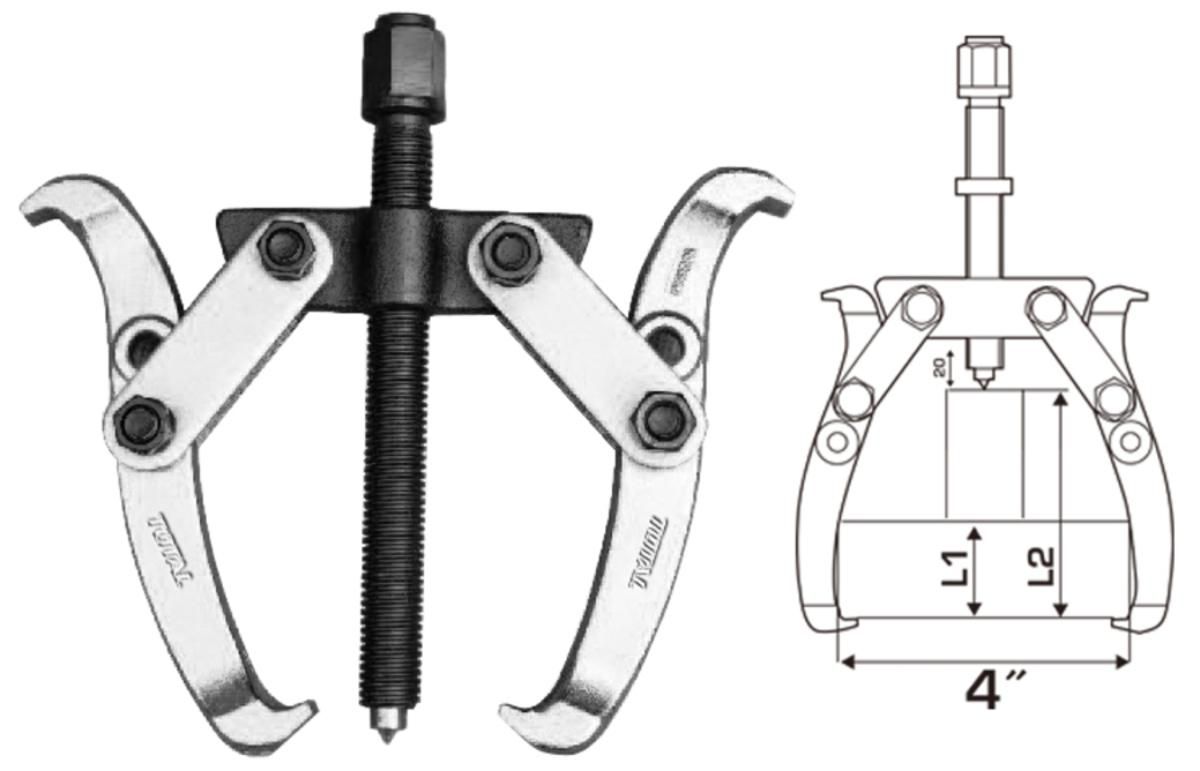  Cảo 2 chấu 4 Inch Total THTGP246 