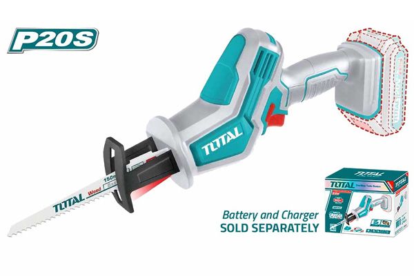 Máy cưa kiếm dùng pin 20V Total TRSLI6506