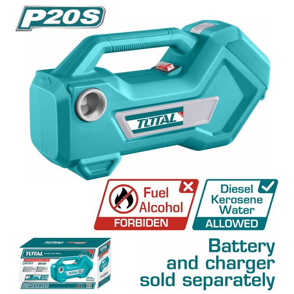 Máy bơm chất lỏng dùng pin 20V Total TTPLI2001