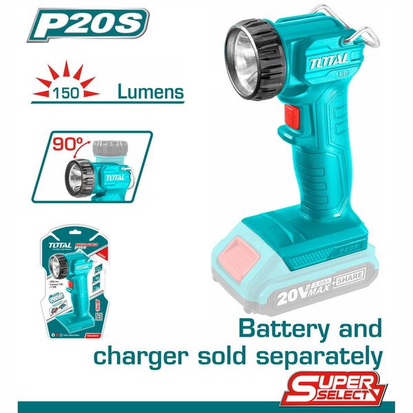 Đèn làm việc dùng pin 20V Total TWLI2023