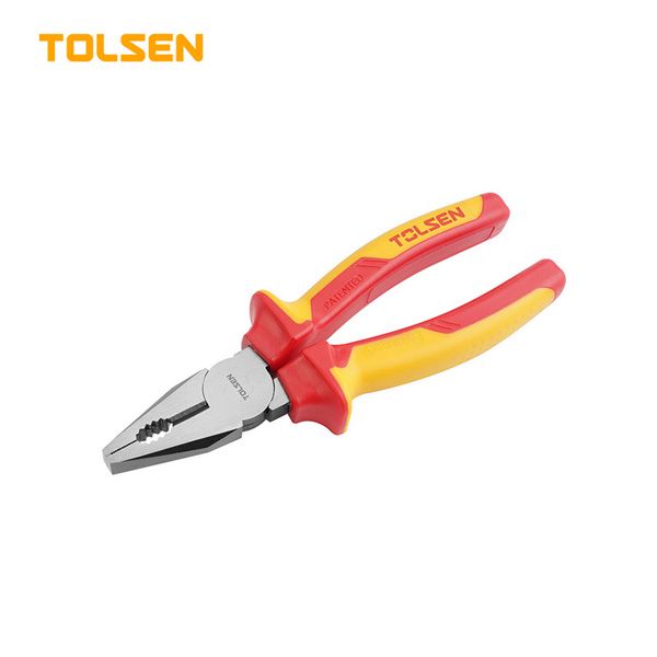 Kìm điện cách điện VDE 7 inch/ 180mm Tolsen V16007