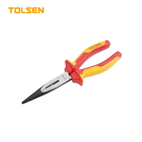 Kìm nhọn mũi dài cách điện VDE 6 inch/ 160mm Tolsen V16096
