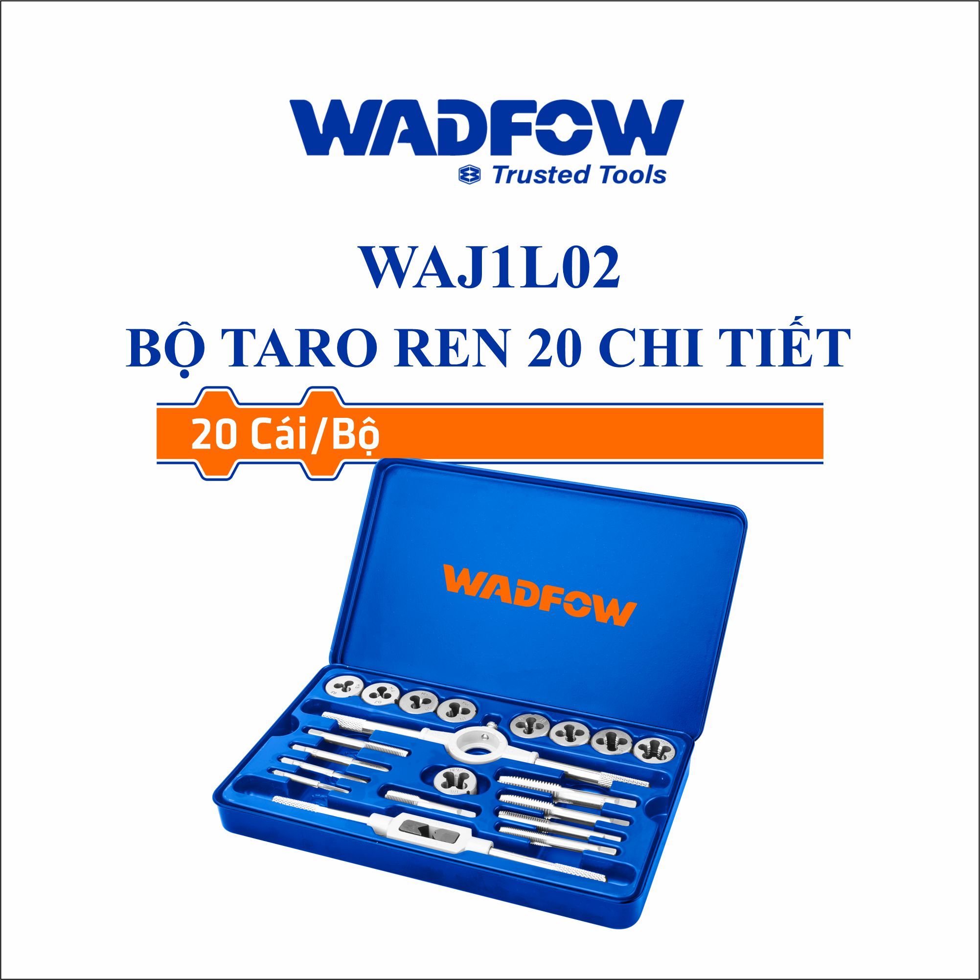  Bộ taro ren 20 chi tiết WADFOW WAJ1L02 