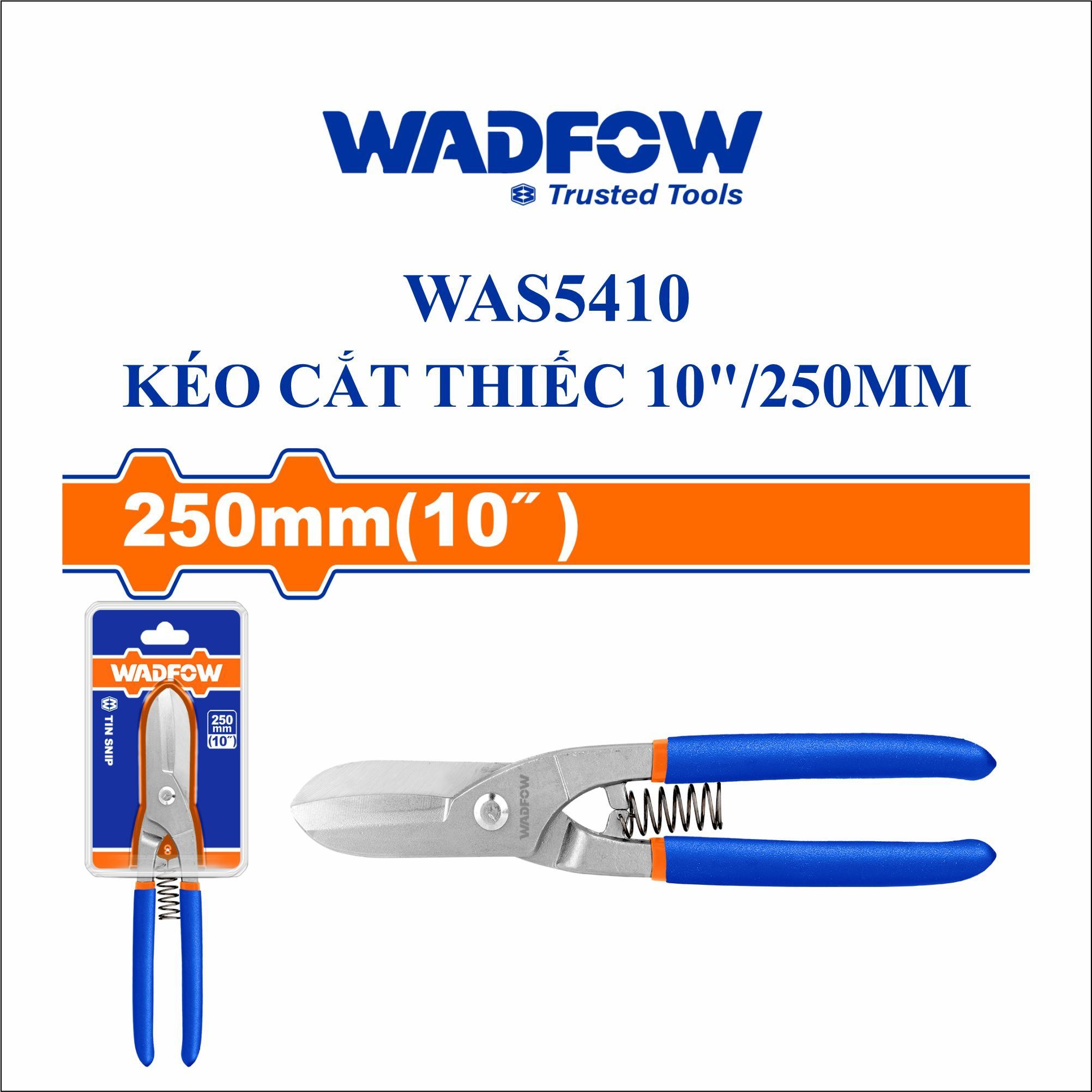  Kéo cắt thiếc 10 Inch/250mm WADFOW WAS5410 