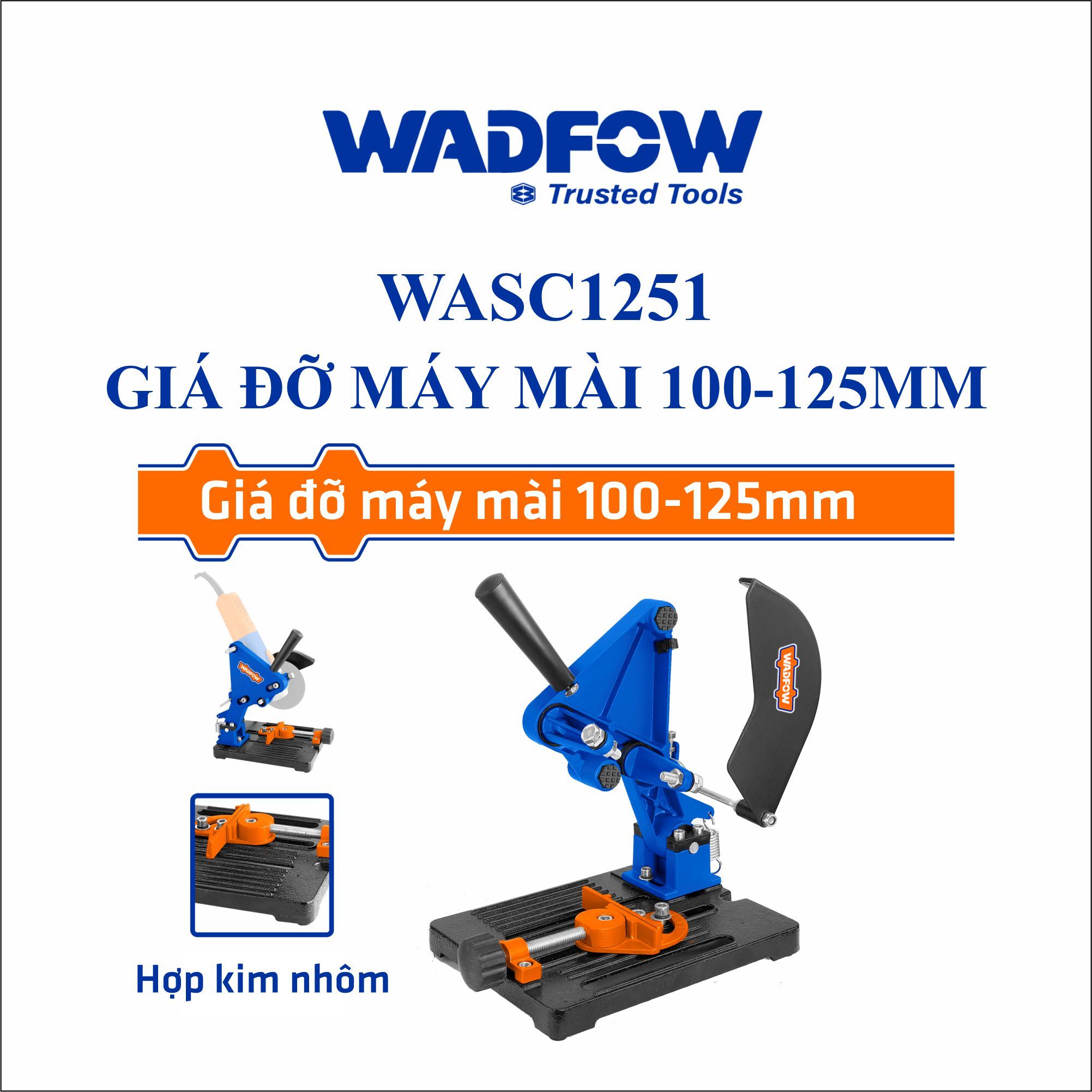  Giá đỡ máy mài 100-125mm WADFOW WASC1251 