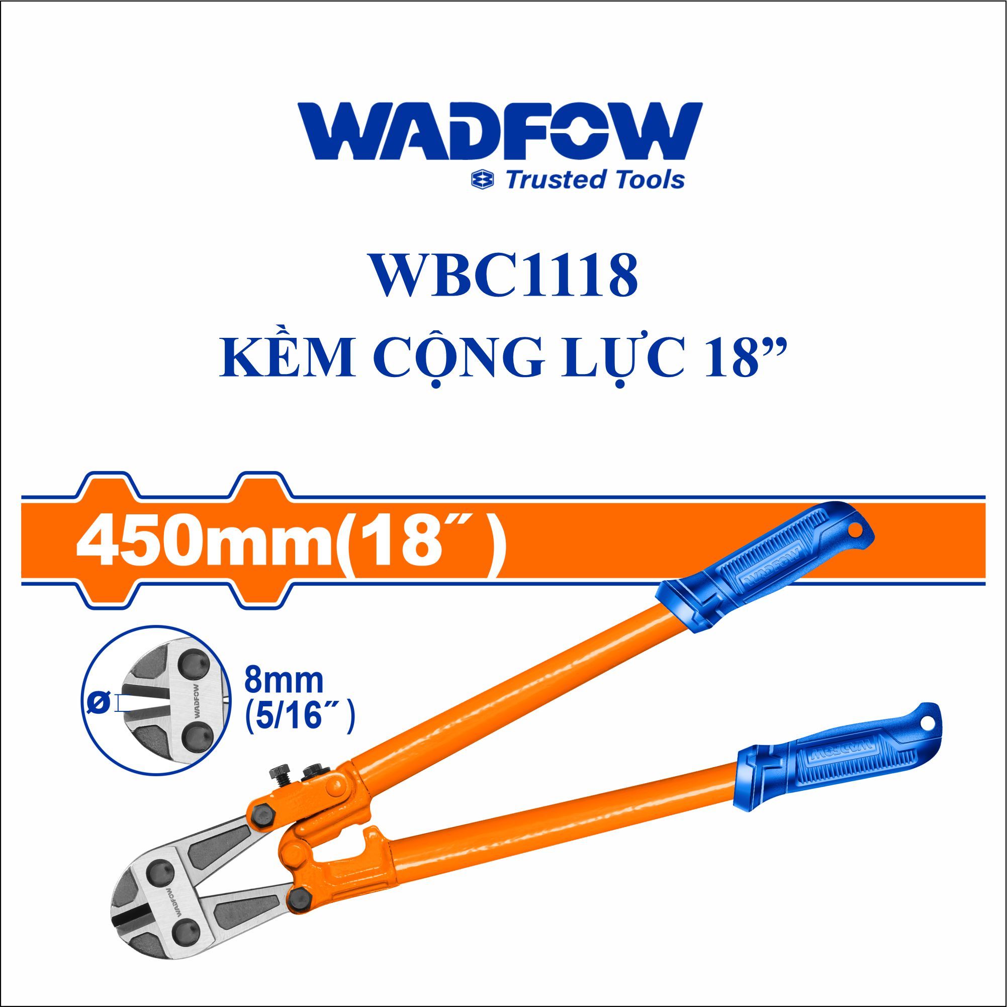  Kìm cộng lực 18 Inch WADFOW WBC1118 