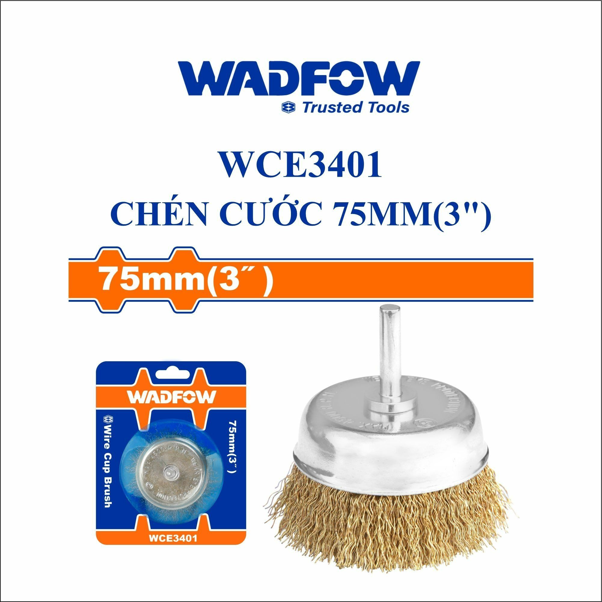  Chén cước 75mm WADFOW WCE3401 