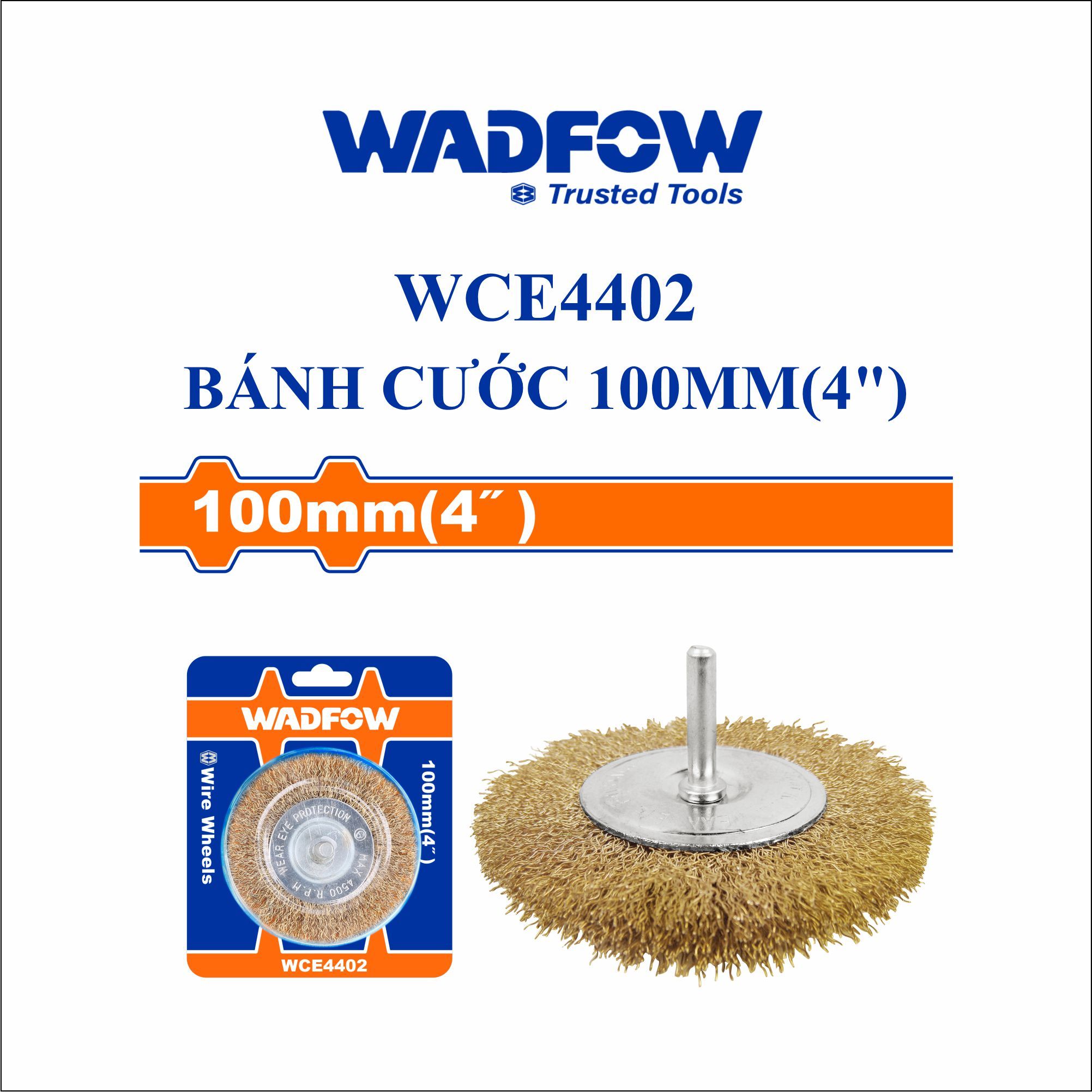  Bánh cước 100mm WADFOW WCE4402 