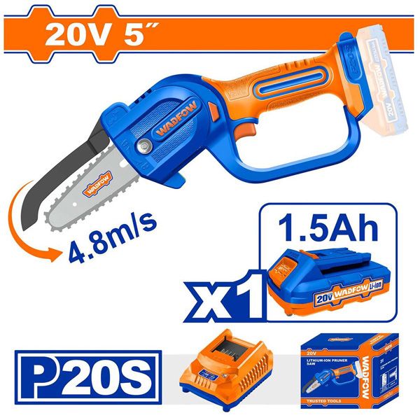 Máy cưa xích dùng pin 20V WADFOW WCLP552