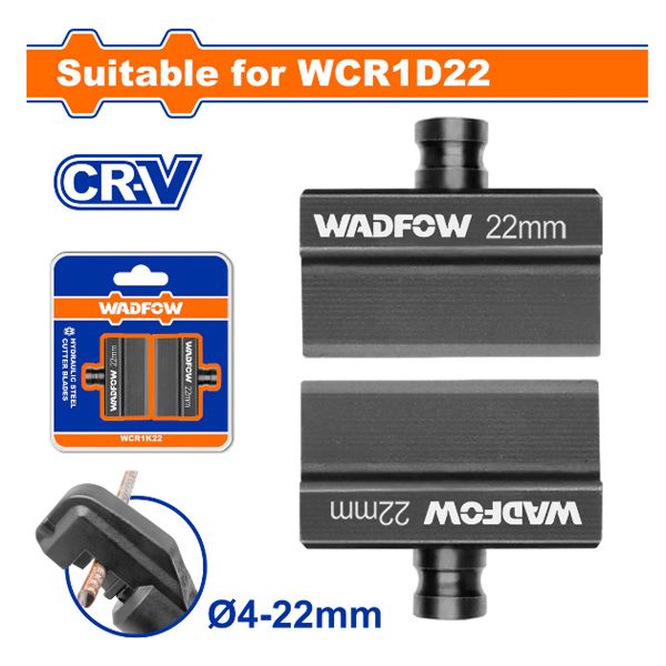 Lưỡi cắt thép thủy lực 4-22mm WADFOW WCR1K22