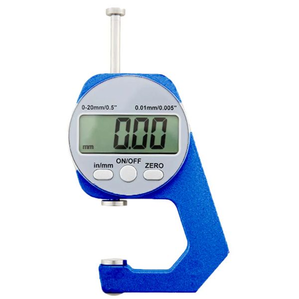 Đồng hồ đo độ dày điện tử đầu phẳng 0-20mm WADFOW WDTG1P01
